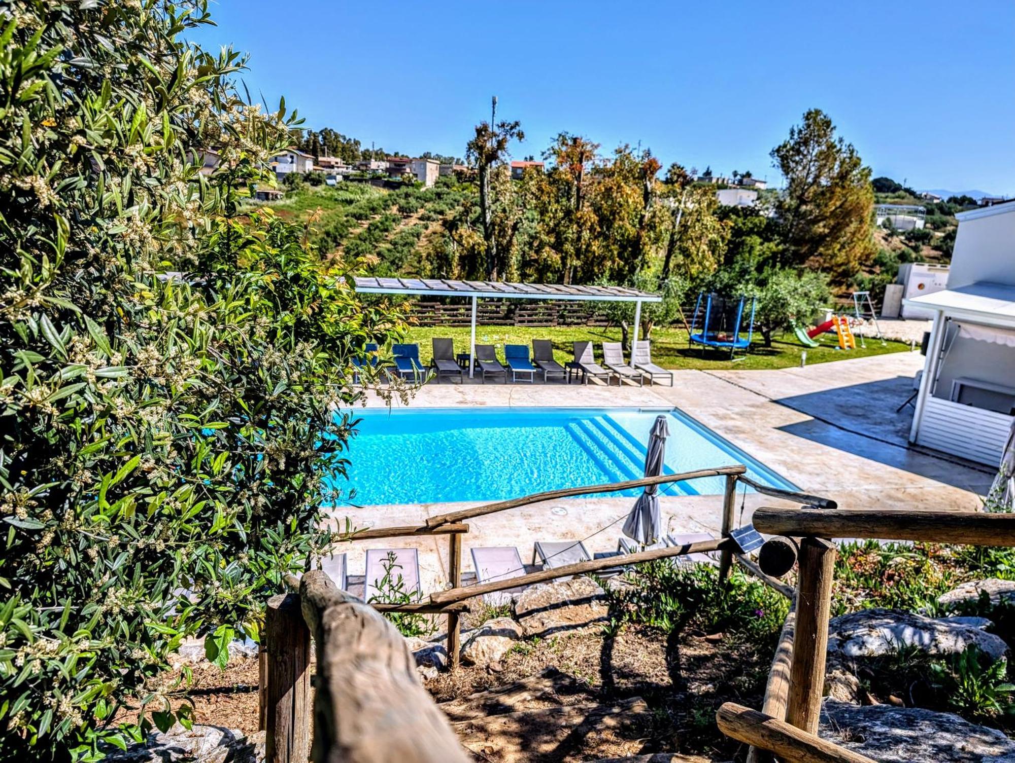 Ci Vulia B&B - Sicilia Sea, Pool, Bbq, Tv, Wi-Fi アルカモ・マリーナ エクステリア 写真